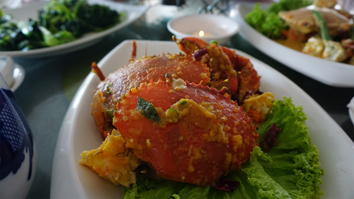 Butter Garlic Crab