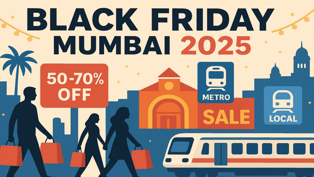 Black Friday Mumbai 2025: The Ultimate Local Train + Metro Guide for Offline Shopping Lovers