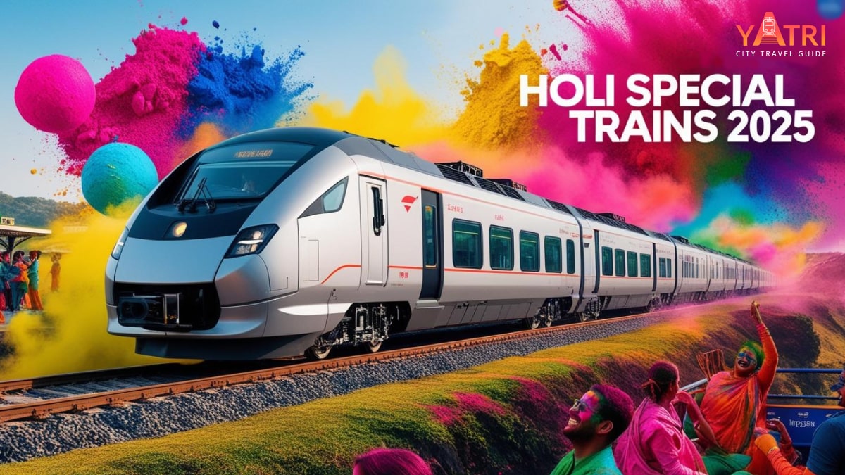 Central Railway Announces 28 Holi Special Trains for 2025 – Check Routes & Booking Details