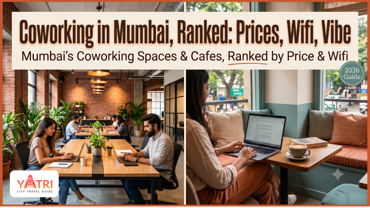 Best Coworking Spaces & Cafes to Work From in Mumbai (2026 Prices)