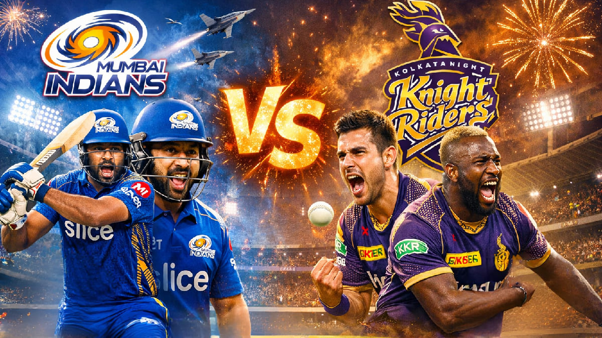 Mumbai Indians V/S Kolkata Knight Riders IPL 2026: YATRI App Guide