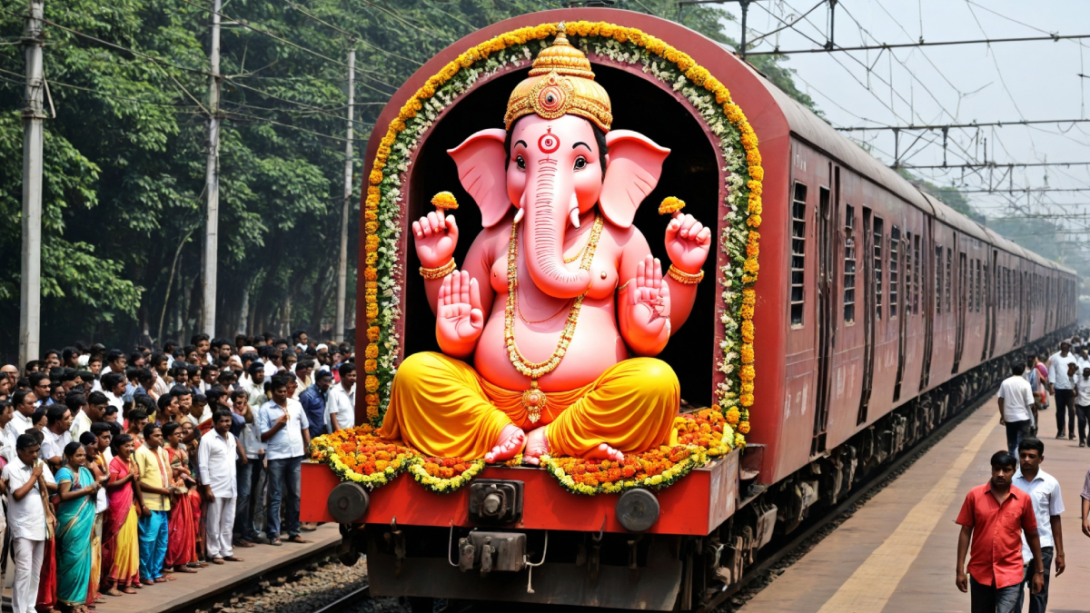 202 Special trains for the upcoming Ganpati festival 2024, booking date and route