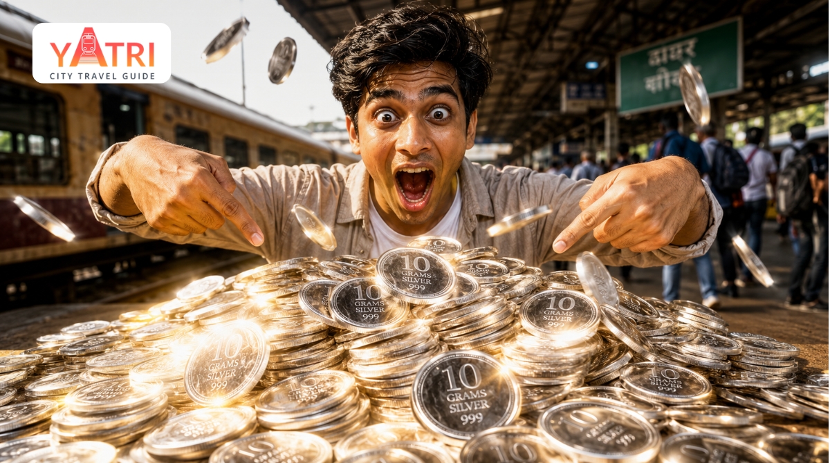 Mumbai Lucky Draw 2026: Win a Free 10gm Silver Coin Daily on Yatri App